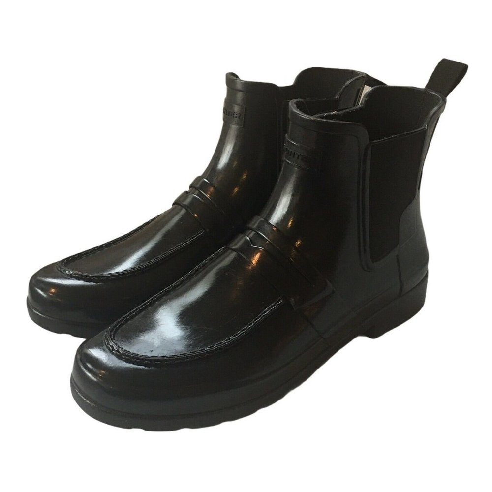 Hunter Waterproof Penny Loafer Chelsea Boots